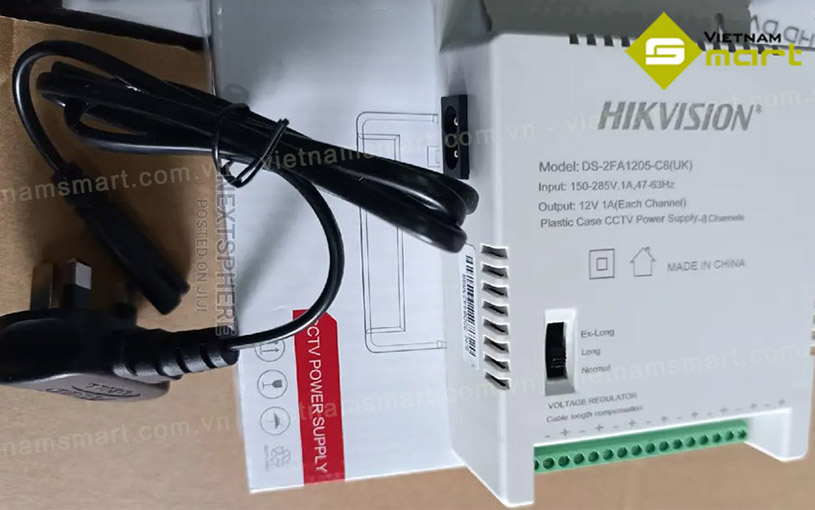 Bộ chia nguồn Hikvision DS-2FA1205-C8(EUR) Hình ảnh thực tế của bộ chia nguồn DS-2FA1205-C8(EUR)