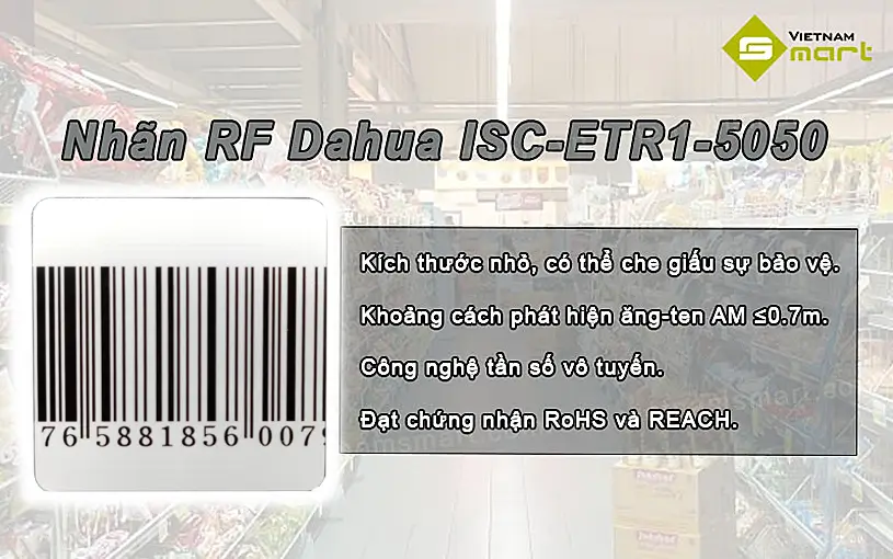 Giới thiệu về nhãn RF Dahua ISC-ETR1-5050
