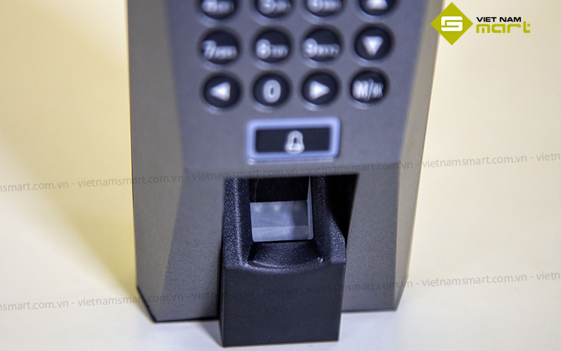 Khu vực chấm vân tay của máy RJ F18