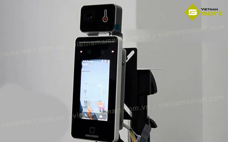 Máy chấm công khuôn mặt đo thân nhiệt Hikvision DS-K1T341BMWI-T