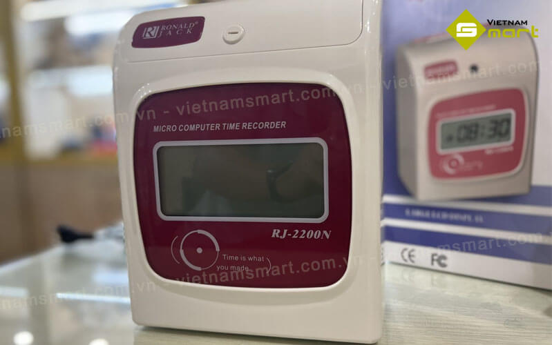 Máy chấm công thẻ giấy Ronald Jack RJ-2200N