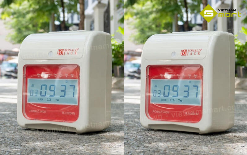 Máy chấm công thẻ giấy Ronald Jack RJ-2200N
