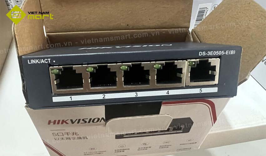 Switch mạng Hikvision DS-3E0505-E Switch mạng Hikvision DS-3E0505-E