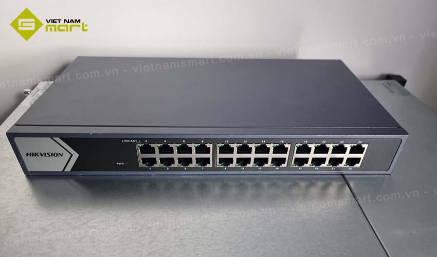 Switch mạng Hikvision DS-3E0524-E(B) Tổng quan switch mạng Hikvision DS-3E0524-E(B)