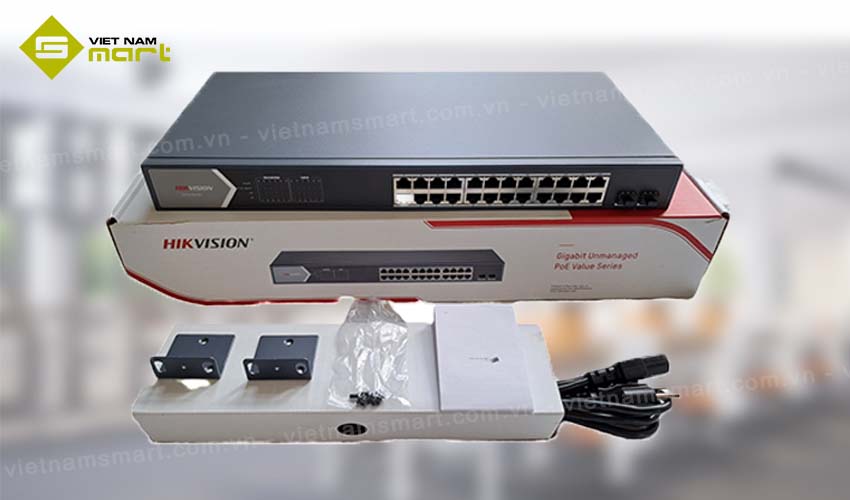 Switch mạng Hikvision DS-3E0526P-E/M 