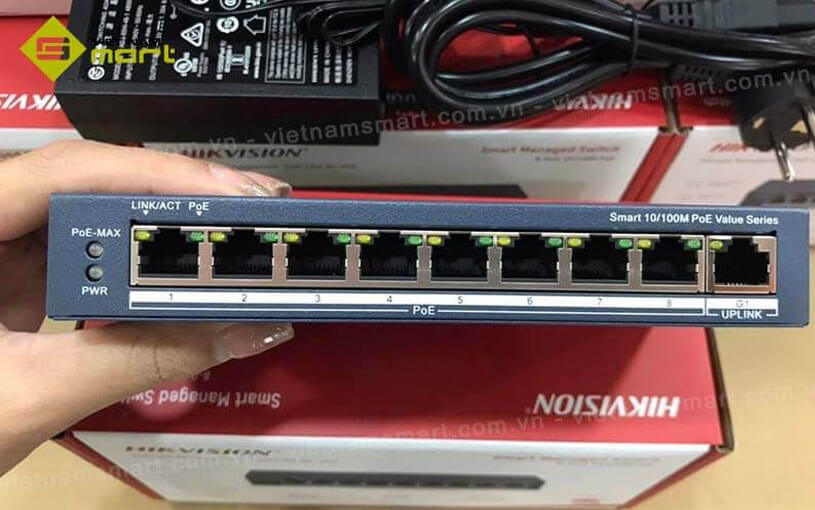 Switch mạng Hikvision DS-3E1309P-EI Switch mạng Hikvision DS-3E1309P-EI