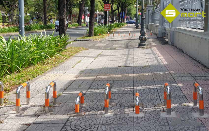 Barrier lắp cho vỉa hè | Tính năng - Lợi ích - Địa chỉ mua Barie lắp cho vỉa hè hoạt động ổn định trong điều kiện thời tiết khác nhau