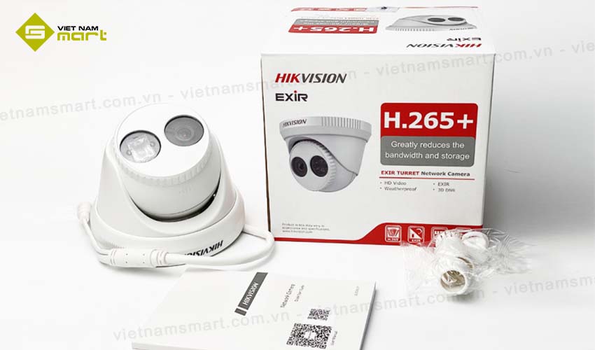 Trọn bộ camera IP hồng ngoại Hikvision DS-2CD2321G0-I/NF