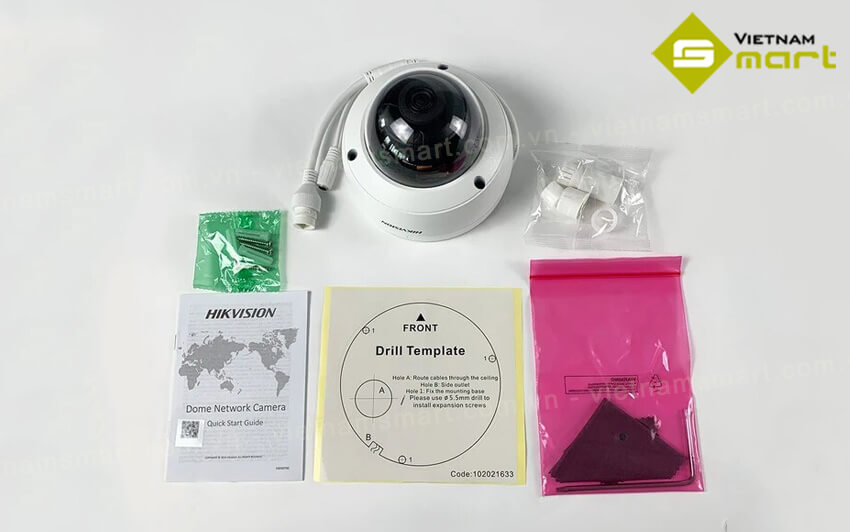 Camera IP Dome hồng ngoại Hikvision DS-2CD2143G2-IU Hikvision DS-2CD2143G2-IU