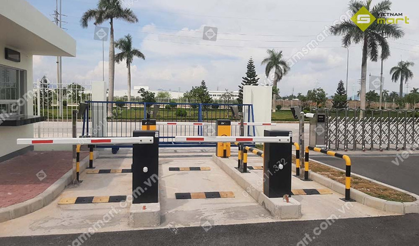 Báo giá các dòng barrier tự động giá rẻ - Hỗ trợ lắp đặt tận nơi VietnamSmart thi công lắp đặt barie BG300 tại công ty OJITEX - Vĩnh Phúc