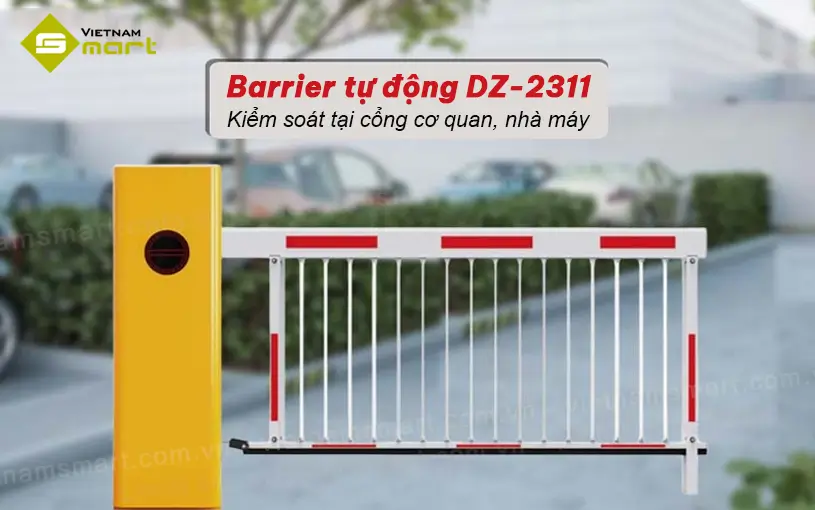 Barrier tự động Wonsun DZ-2311 Ứng dụng của barrier hàng rào Wonsun DZ-2311
