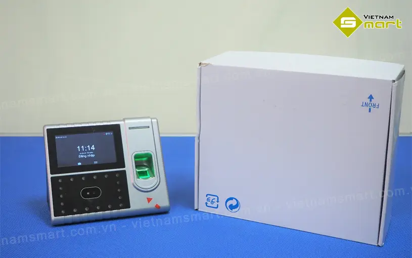 Máy chấm công khuôn mặt và vân tay ZKTeco UFace 602 ZKTeco UFace 602 chính hãng phân phối bởi VietnamSmart