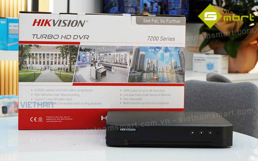 Đầu ghi hình Hikvision DS-7216HQHI-K1/E Đầu ghi hình Hikvision DS-7216HQHI-K1/E