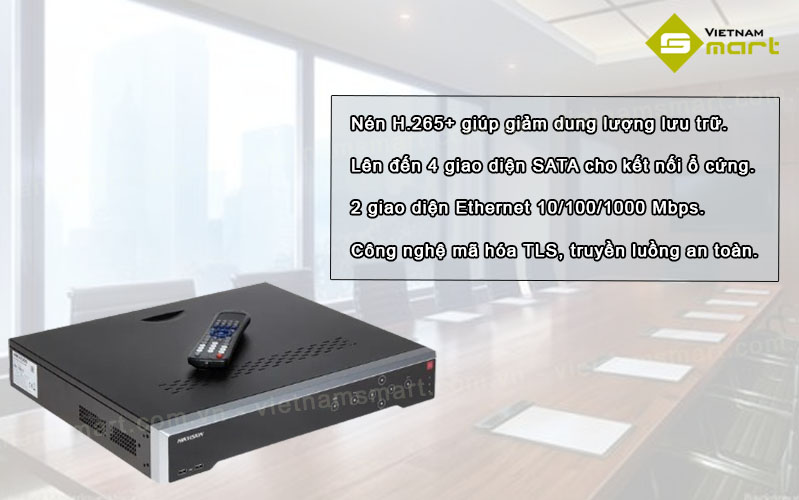 Đầu ghi hình Hikvision DS-7716NI-M4 Đầu ghi hình Hikvision DS-7716NI-M4