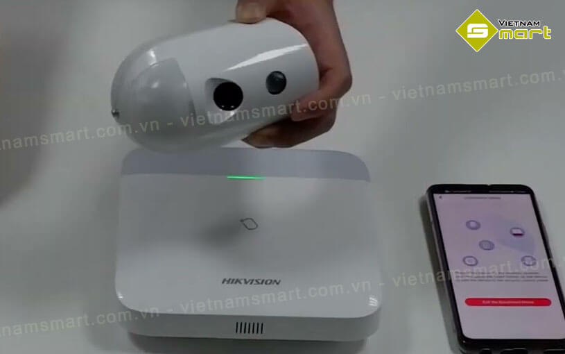 Cảm biến hồng ngoại không dây Hikvision DS-PDPC12P-EG2-WB