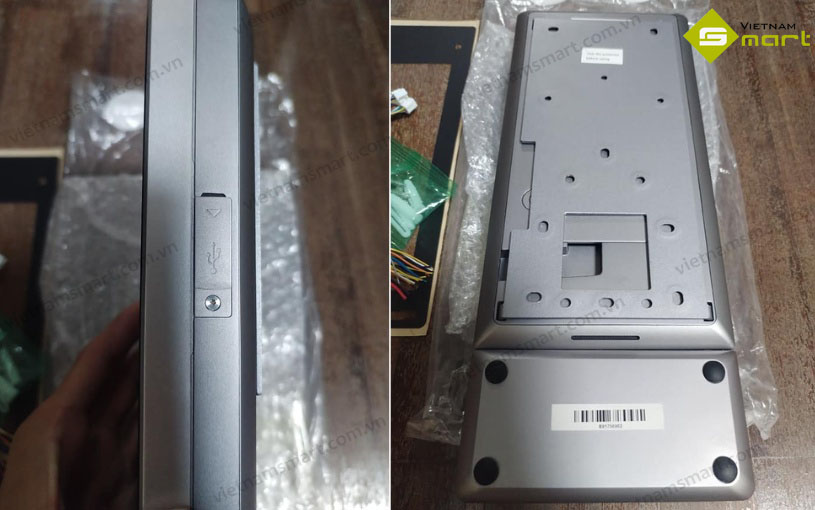 Máy chấm công khuôn mặt Hikvision DS-K1T671TMFW Cấu tạo của model Hikvision DS-K1T671TMFW