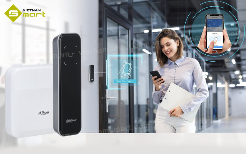 Đầu đọc thẻ Mifare Dahua ASR2200A chính hãng ứng dụng nhiều tính năng thông minh