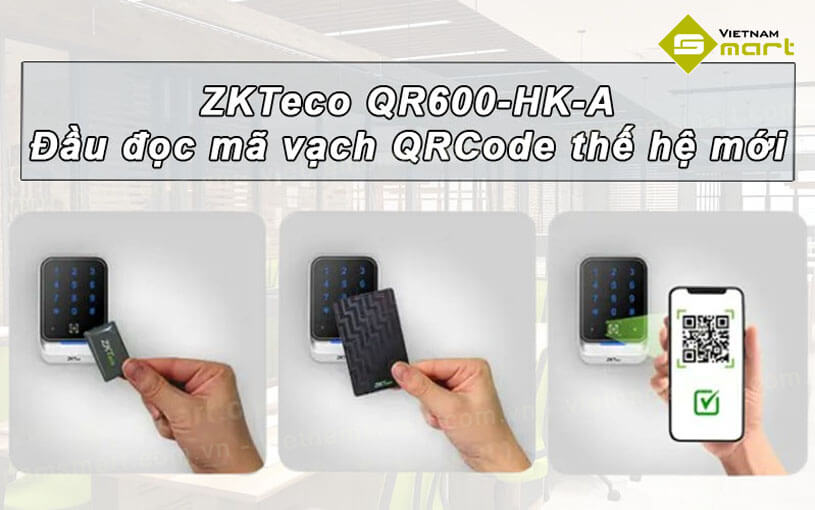 Đầu đọc mã vạch QRCode ZKTeco QR600-HK-A ZKTeco QR600-HK-A