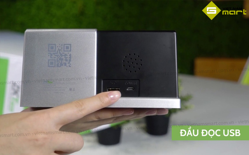 Máy chấm công vân tay ZKTeco D2 Đầu đọc USB tích hợp sẵn trong sản phẩm ZK D2