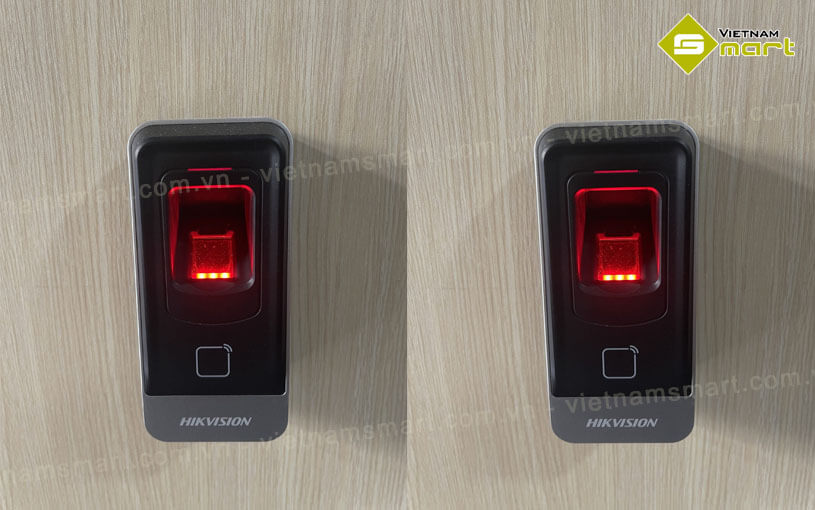 Đầu đọc vân tay, thẻ Hikvision DS-K1201MF Đầu đọc vân tay, thẻ Hikvision DS-K1201MF