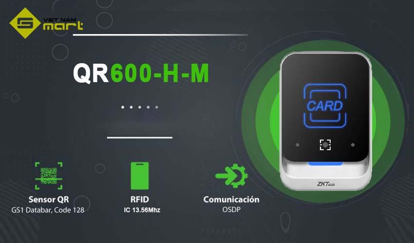 Dầu đọc mã vạch QR code ZKTeco QR600-H-M