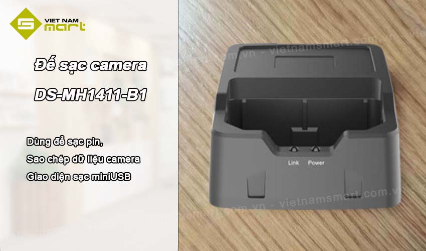 Đế sạc camera Hikvision DS-MH1411-B1 Đế sạc camera Hikvision DS-MH1411-B1
