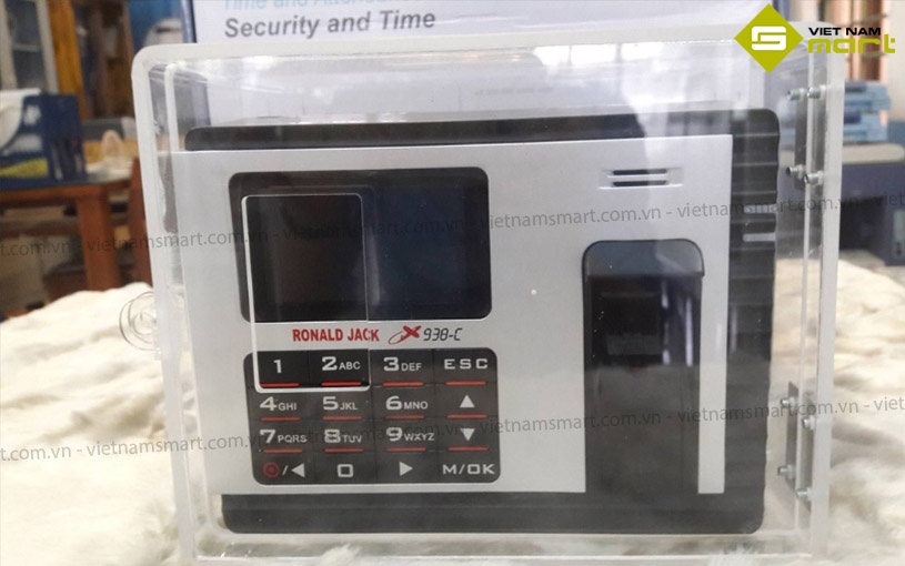 Máy chấm công vân tay Ronald Jack X938C Mẫu máy chấm công Ronald Jack X938-C