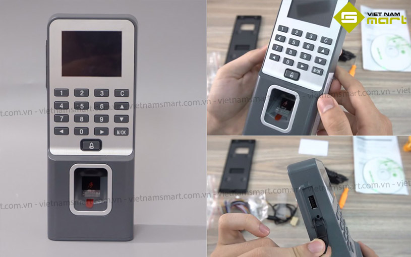 Máy chấm công vân tay thẻ Ronald Jack F19 Một số hình ảnh khác của máy chấm công F19