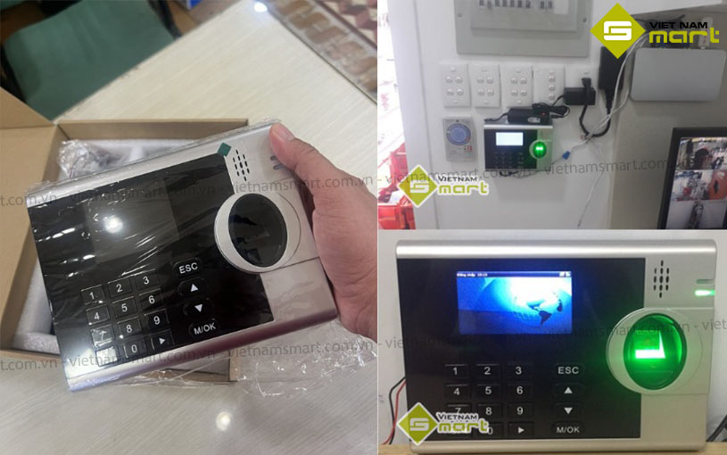Một số hình ảnh khác của model chấm công 3000TIDC
