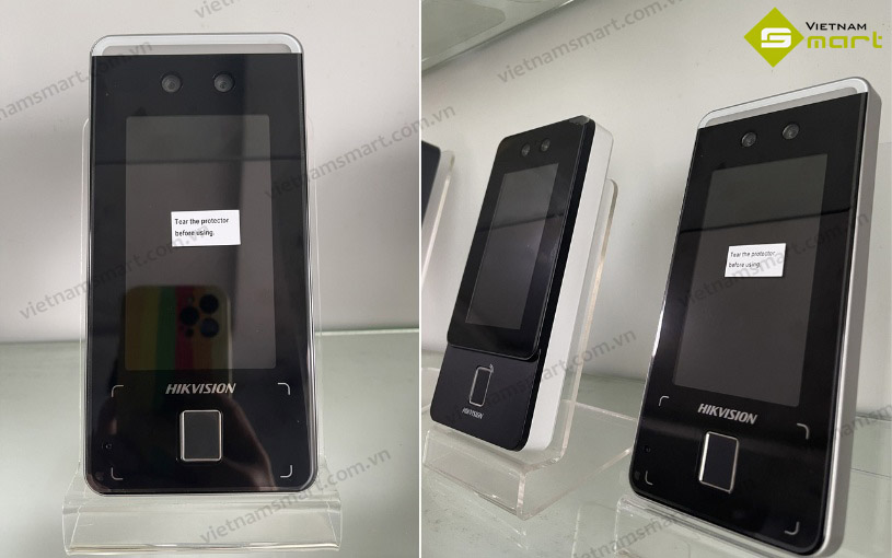 Hình ảnh thực tế của máy chấm công khuôn mặt Hikvision DS-K1T341CMF