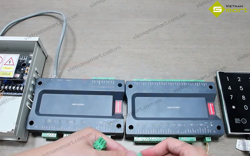 Kiểm thử model DS-K2M0016A với thiết bị khác