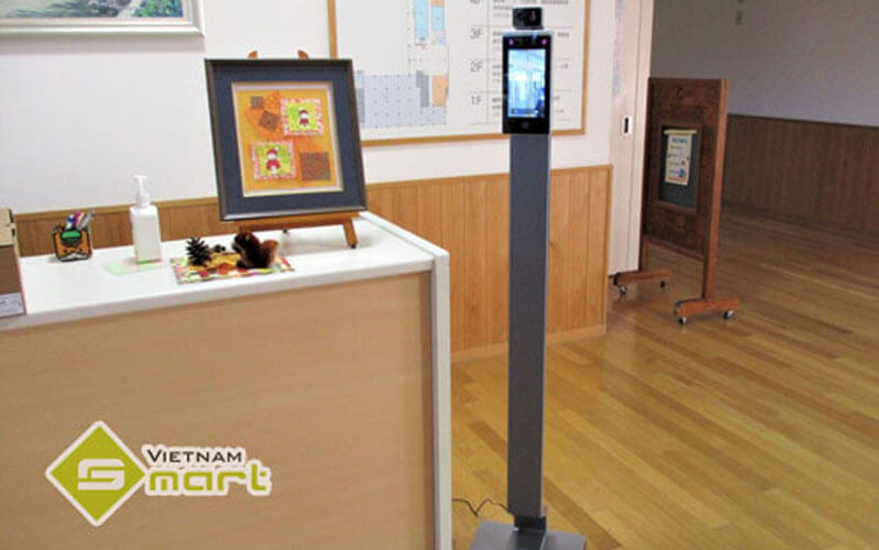 Máy chấm công khuôn mặt và đo thân nhiệt Hikvision DS-K1TA70MI-T