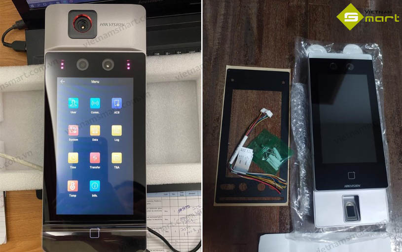 Máy chấm công khuôn mặt Hikvision DS-K1T671TMFW Model Hikvision DS-K1T671TMFW có màn hình sắc nét