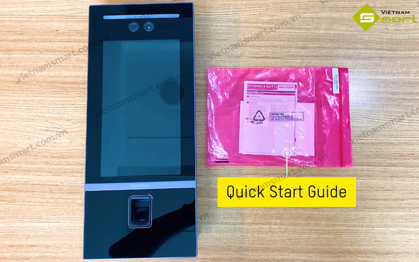 Camera chuông cửa Hikvision DS-KD9203-FE6 Mở hộp camera chuông cửa DS-KD9203-FE6