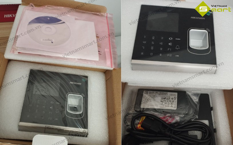 Máy chấm công vân tay DS-K1T201AMF chính hãng được phân phối từ VietnamSmart