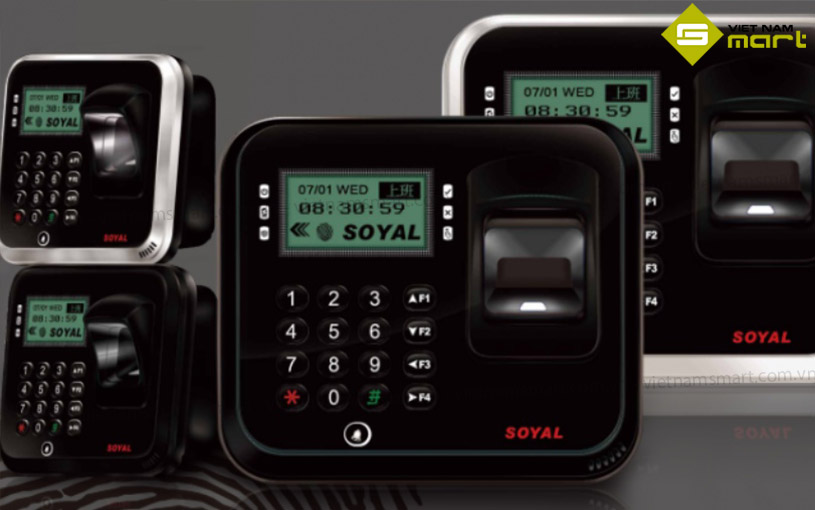 Máy chấm công vân tay Soyal AR-837EF Máy chấm công vân tay Soyal AR-837EF