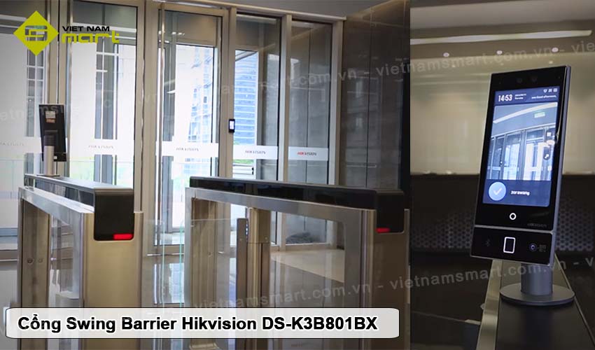 Cổng Swing Barrier Hikvision DS-K3B801BX