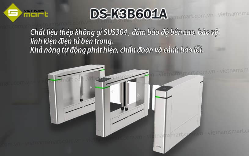 Cổng swing barrier Hikvision DS-K3B601A Cổng swing barrier Hikvision DS-K3B601A