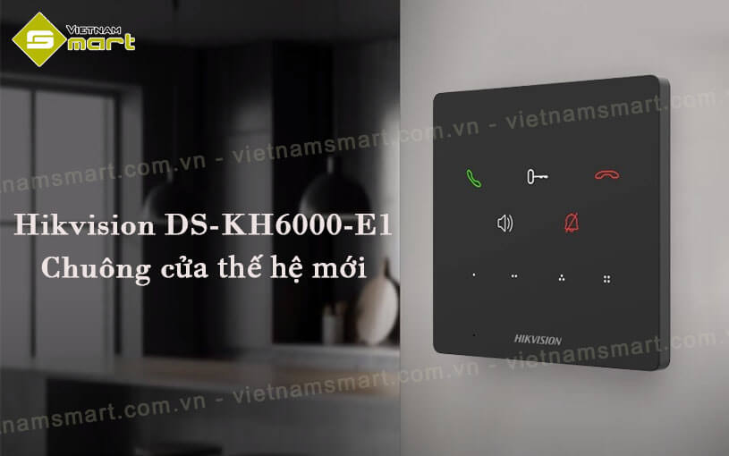 Thiết bị chuông cửa Hikvision DS-KH6000-E1 Thiết bị chuông cửa Hikvision DS-KH6000-E1