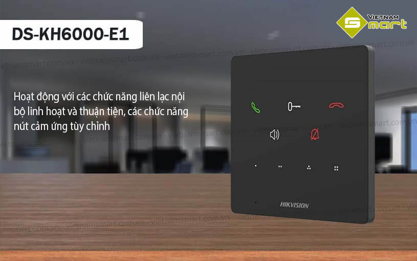 Thiết bị chuông cửa Hikvision DS-KH6000-E1 Thiết bị chuông cửa Hikvision DS-KH6000-E1