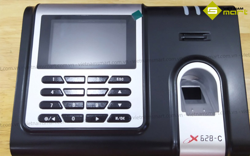Máy chấm công RJ X628C trang bị bàn phím nổi