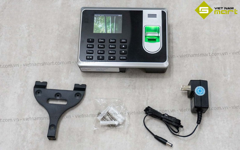 Máy chấm công vân tay Ronald Jack RJ550 Trọn bộ máy chấm công giá rẻ Ronald Jack RJ550