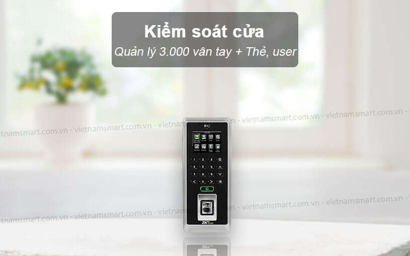 Máy chấm công vân tay ZKTeco F21 Model chấm công ZKTeco F21 kiểm soát cửa hiện đại