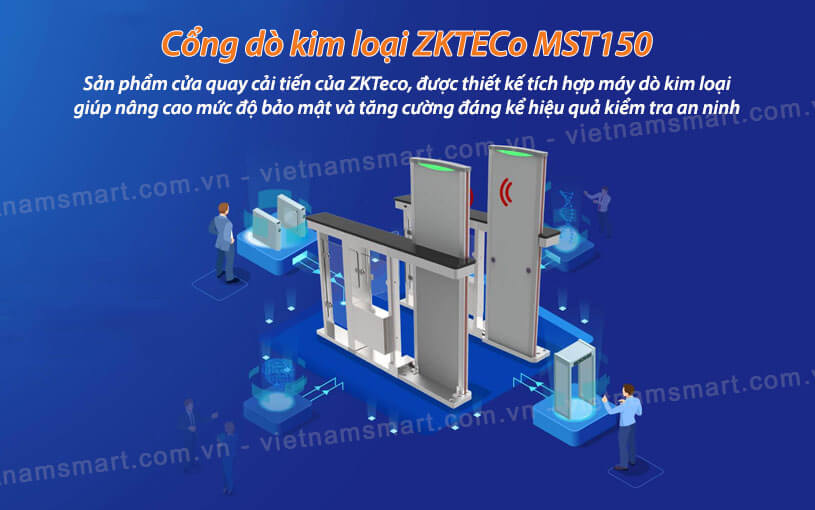 Giới thiệu về cổng dò kim loại ZKTeco MST150
