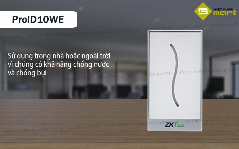 Đầu đọc thẻ cảm ứng ZKTeco ProID10WE Đầu đọc thẻ cảm ứng ZKTeco ProID10WE