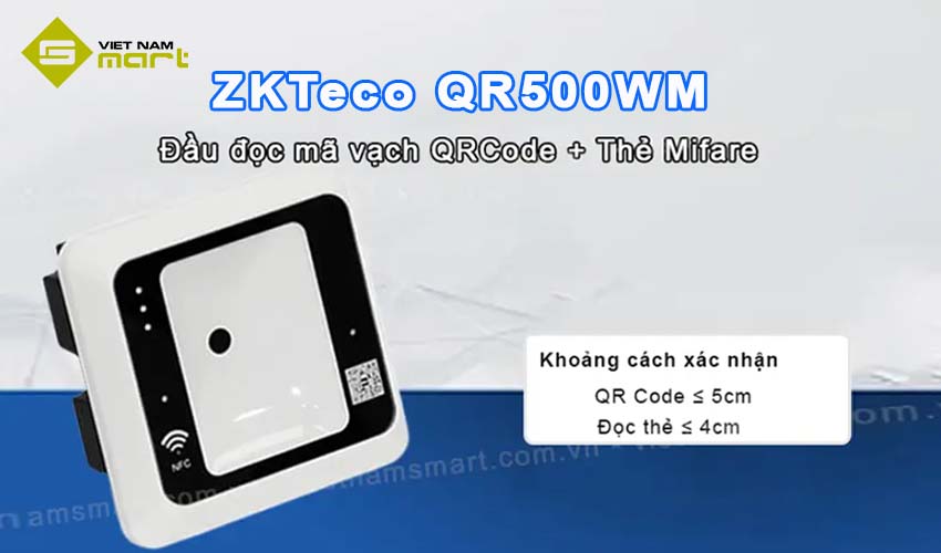 Đầu đọc mã vạch QRCode ZKTeco QR500WM