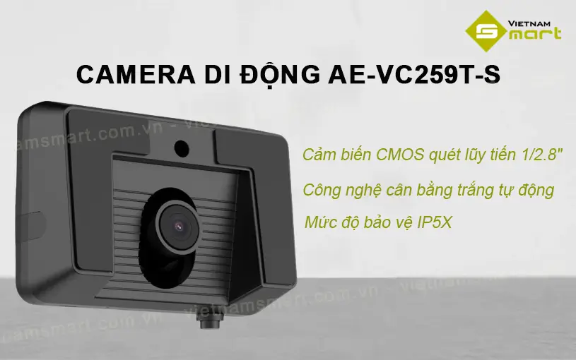 Camera di động Hikvision AE-VC259T-S Giới thiệu camera di động Hikvision AE-VC259T-S
