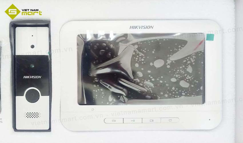 Bộ chuông hình màu Analog Hikvision DS-KIS202