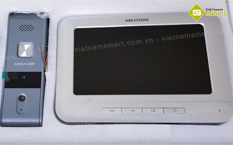 Bộ chuông cửa màn hình màu Hikvision DS-KIS203