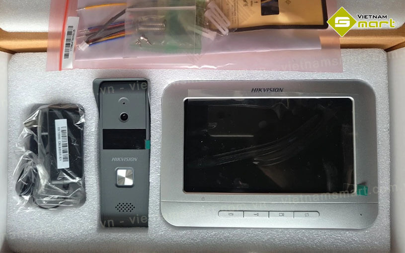 Bộ chuông cửa màn hình màu Hikvision DS-KIS203
